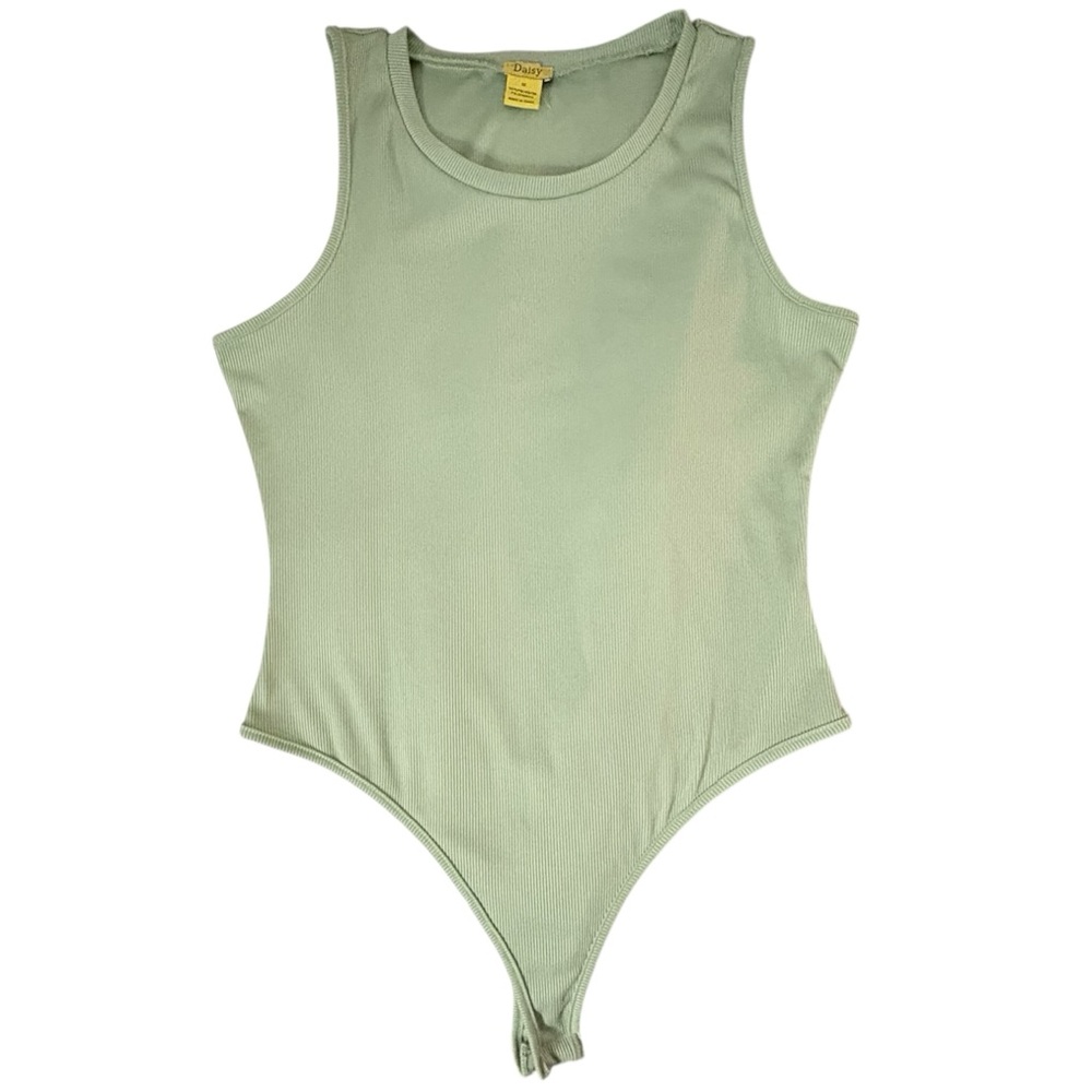Daisy Olive Green Bodysuit